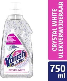 Vanish Oxi Action Crystal White Gel - Voor witte was - 750 ml — thumbnail 1