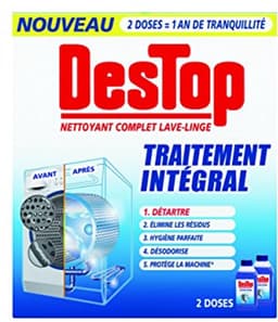 Destop Wasmachine reiniger Integrale Behandeling 2 x 250 ml — thumbnail 1