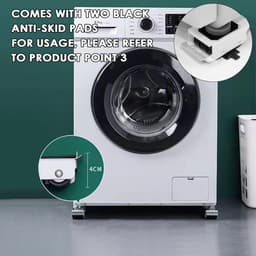 Universele Verstelbare Onderstel voor Wasmachine en Droger - Stevig Frame voor Apparaten — thumbnail 2