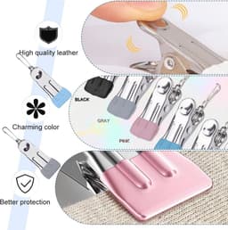 10 stuks roestvrijstalen kleerhangers en klemmen voor kleding en handwerk — thumbnail 5