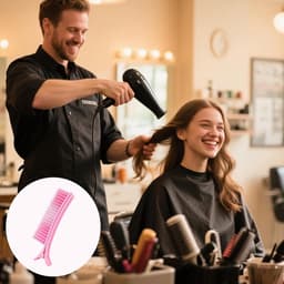 6 Stuks Haar Clips voor Knippen en Stylen - Clipset voor Secties Maken - Geschikt voor Dames en Heren — thumbnail 2