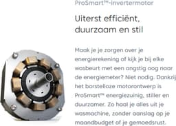 Beko bB300 BM3WFT31041W - Wasmachine - Voorlader - 10 kg - 1400 RPM - Wit — thumbnail 5