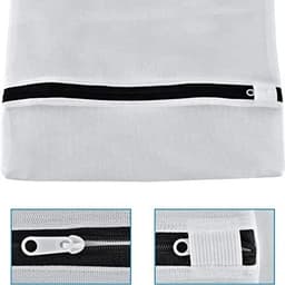 Wasnetten, 10-pack, waszakkenset, waszakken met rits, Geschikt voor het wassen van bh's, ondergoed, sokken, leggings en babykleding (30*40 cm/40*50 cm). — thumbnail 4