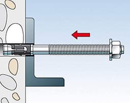 Doorsteekanker 16/25 voor zware bevestigingen - 10 stuks — thumbnail 5