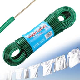30m Waslijn Touw - Zware, Roestvrije en Waterdichte Waslijn voor Buiten — thumbnail 1