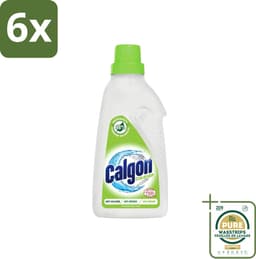 Calgon - Wasmachinereiniger - Gel - Ecologisch - Tegen Kalkaanslag / Wasmiddelresten / Geuren - 750ml - 15 Wasbeurten - Voordeelverpakking - 6 stuks - Kalk verwijderaar - Wasmiddelresten — thumbnail 1