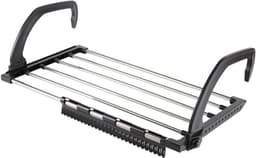 Inklapbare hangdroger voor radiator - balkonwasdroger voor wasrek - wanddroogrek voor balkon - GDWD - 32 x 40 cm folding wall laundry rack — thumbnail 1