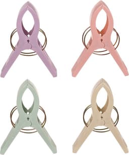 Strandlaken - Handdoek Knijpers / Clip | Set 4 stuks | Fashion Favorite — thumbnail 1