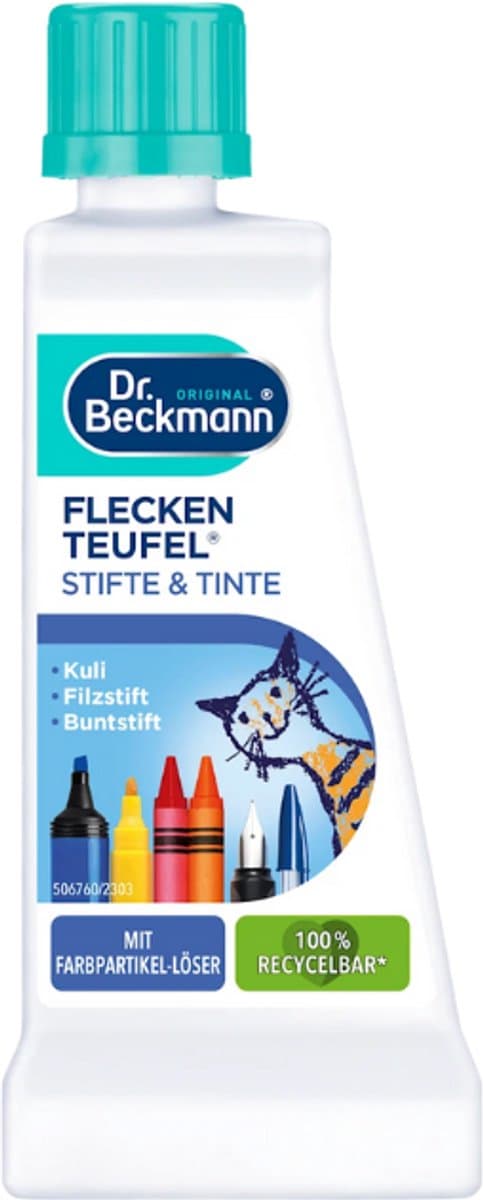 Dr. Beckmann Vlekkenduivel 6 x 50 ml Combi Deal – Voor Alle Soorten Vlekken — afbeelding 1