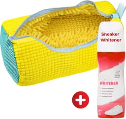 Maxenza Waszak Schoenen - Waszak Voor Schoenen - Wasnet Voor Schoenen - Waszakjes met rits - Voor 1 Paar Schoenen - inclusief Sneaker Whitener - Waszak groot - Delicaat Wasgoed - Schoenenwaszak - Met Rits En Hangende Ring - 39 x 19 cm - — thumbnail 1
