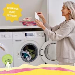 YOKUU Probiotische Wasstrips - 64 Wasbeurten - Wasdraad Frisse Geur - Reis Wasmiddel - Ultra Geconcentreerd en Voorgedoseerd - Ecologisch Wasproduct — thumbnail 4