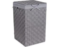 Wasmand Grijs 30 x 30 x H.50 cm - Praktische Opbergmand voor Kleding