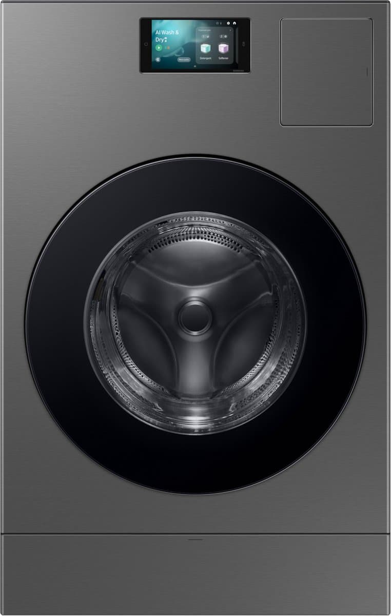 Samsung Series 9 WD18DB8995BZ Was-droogcombinatie Vrijstaand Voorlader Zilver — afbeelding 1