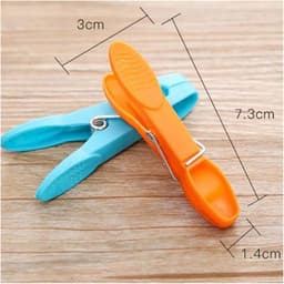 Wasknijpers Set - Kleding Clips - Was Drogen - Sterke Grip - Eén Maat - Meerkleurig — thumbnail 5