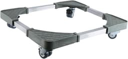 Wasmachine-sokkel onderstel, verstelbare sokkel voor wasmachine, hoogte 9 cm, koelkast, gereedschapswagen, droogrek, roestvrij, breedte 36-47 cm, lengte 46-57 cm, beweegbare sokkel voor fornuis — thumbnail 3