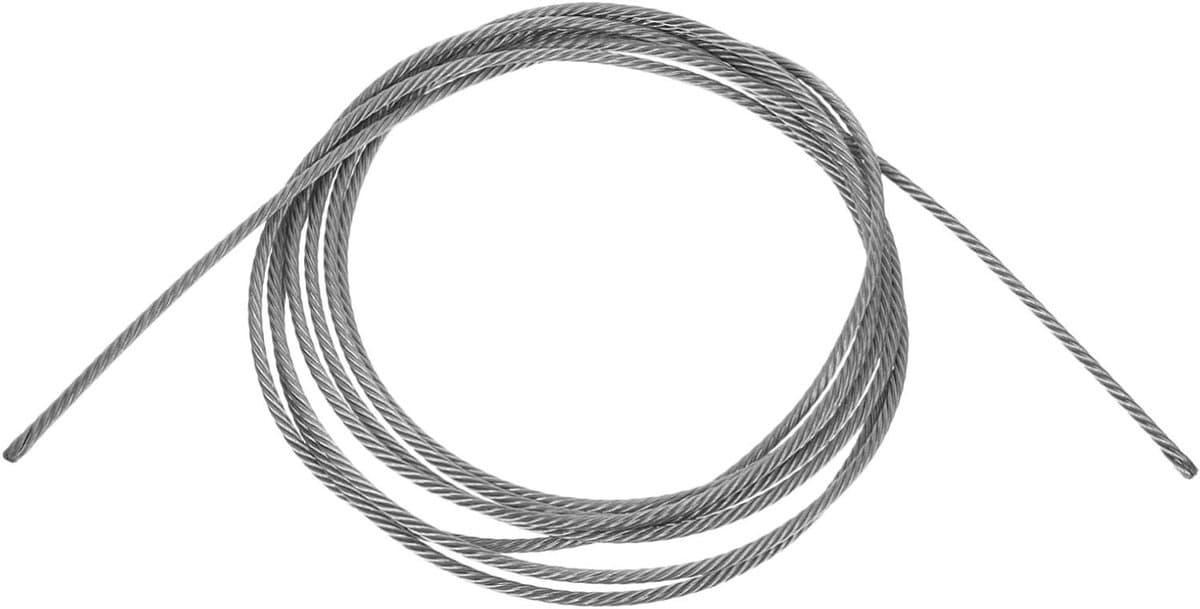 Roestvrijstalen Waslijn - Wasdraad Ophangtouw - Was Ophangen - Roestvrij 304 Staal - 5 Meter - Zilver — afbeelding 1