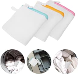 Set van 6 kleine waszakjes van gaas, 14 x 12 cm, met ritssluiting, wasmachinezakjes voor het beschermen van delicate kleding, sokken en reisartikelen. — thumbnail 4
