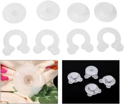 Dekbedklemmen, set van 4 stuks; klemmen voor dekbedden; bevestigingsmaterialen; slaapkamertextiel; klemmen voor donzen dekbedden; van kunststof; voor thuisgebruik — thumbnail 1