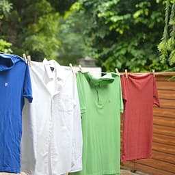 Intrekbare Waslijn - Draagbare Kledinglijn - Kleding Drogen - Ruimtebesparend Ontwerp - 15 Meter - Wit — thumbnail 2