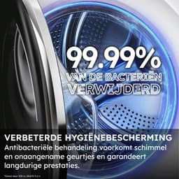 Haier HW100-BD14397PGUS – De stilste wasmachine op de markt – 10 kg – Energieklasse A – Stoomfunctie – Automatische dosering – Direct Motion-motor – Antibacteriële behandeling (ABT) – 16 programma’s – Antraciet – 10 jaar garantie op onderdelen — thumbnail 5