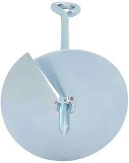 vidaXL - Aardanker - 2 - st - Ø10 - x - 40 - cm - Gegalvaniseerd - Metaal - zilver — thumbnail 5