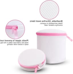Mesh Waszakken Set van 5 Stuks + 1 Bh Waszak - Herbruikbare Wasmachine Tas voor Kleding, Lingerie en Sokken — thumbnail 5