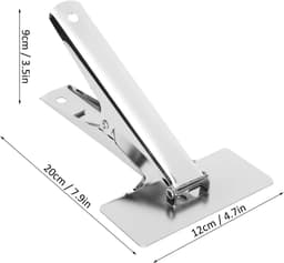 Beweegbare Naaiclip - Stoffenklem Quilten - Precisie Naaiwerk - Verstelbaar Vergrendelmechanisme - 20 cm Lengte - Zwart — thumbnail 5
