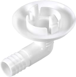 Aansluitstuk voor afvoerslang van airconditioning (elleboogstuk) voor mini-split airco's en raamairco's, 30 mm, 1 stuk — thumbnail 1
