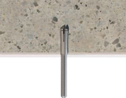 Inslaganker - Keilanker HE-NO - Bevestigen in beton - Zonder goedkeuring - M8 x 30mm Ø10 - Verzinkt — thumbnail 4