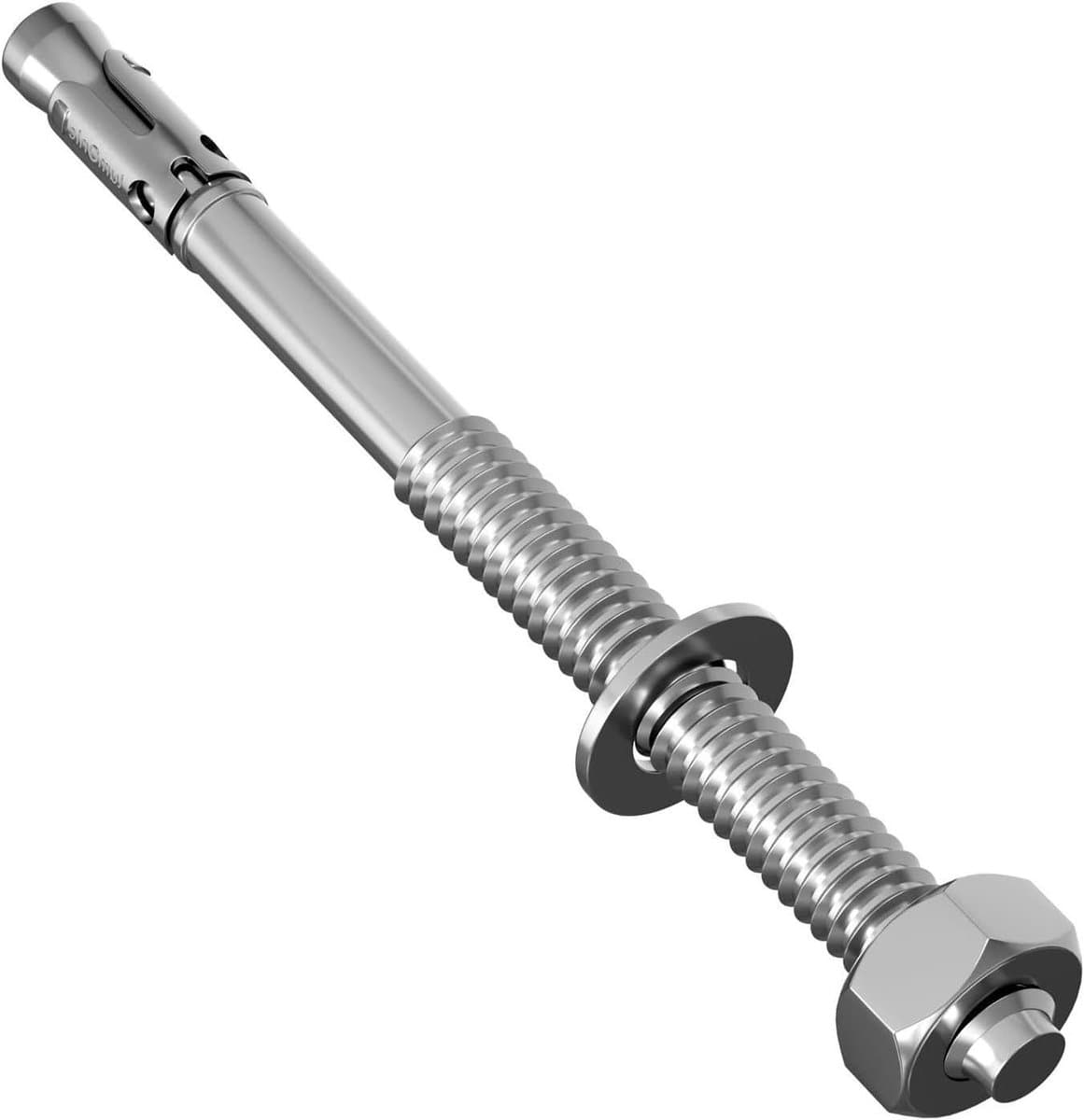 Zwaar Gebruik Ankers - Wigankers Betonanker - Doorsteekmontage Luifels - Gegalvaniseerd Hoge Kwaliteit - M12 x 180mm — afbeelding 1