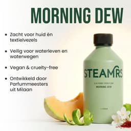 STEAMRS - Luxe Wasparfum - Morning Dew - 300 ml x 6- Designer parfum voor je kleding - 180 tot 240 wasbeurten - Verzorgend voor textiel — thumbnail 3