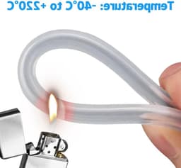 2 Meter Transparante Siliconen Slang 1mm ID x 2mm OD, Flexibele Voedselveilige Slangen voor Water, Lucht en Olie — thumbnail 4