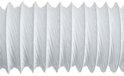 Dailygoods- Ontluchter Flexibele PVC - Afvoerslang Ø 80mm - Lengte 2,5m - Geschikt voor Wasdroger/Airco - Waterdichte Afdichting - Roestvrijstalen Klemmen — thumbnail 4