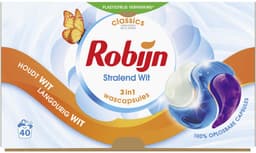 Robijn Wascapsules 3-in-1 Stralend Wit 40 stuks — thumbnail 1