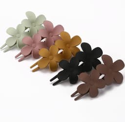 Haarspelden Set - Klemmen Clips - Haar Styling - Groot Formaat - 11 cm - Gemengde Kleuren — thumbnail 3