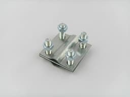Grond Anker Set - Aarding Punt - Veilige Aarding - Thermisch Verzinkt Staal - 3 Meter - Zilver — thumbnail 2