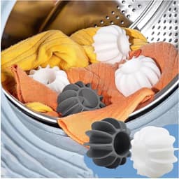 Store_7 - Drogerballen - Anti-rimpel wasballen - Verbetert wasresultaat - Wit en grijs - Duurzaam en effectief - Geschikt voor alle kleding - 14 stuks — thumbnail 2