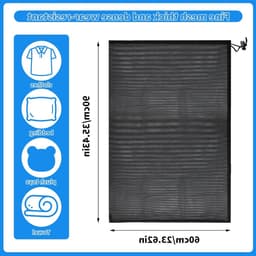 Grote Waszakken 70 x 90 cm met Trekkoord - Herbruikbare Netzakken voor Wasmachine, Kleding, Bedlinnen en Ondergoed — thumbnail 5