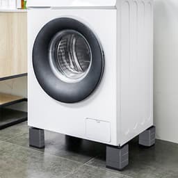 Wasmachine Onderzetters - Droger Sokkels - Stabiel Plaatsen - Anti-Vibratie Pads - 4 stuks - Zwart — thumbnail 4