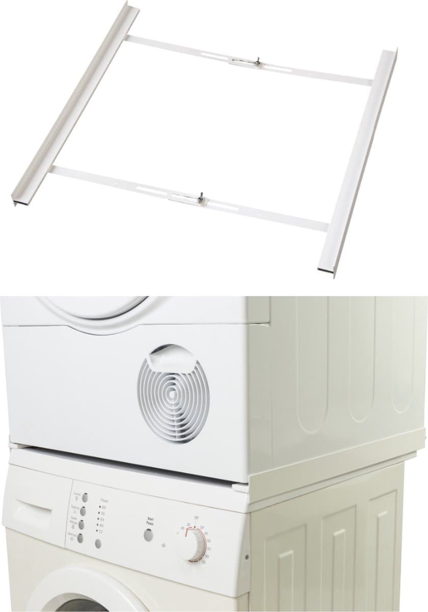 WLA SKB100W - Tussenstuk wasmachine droger - Stapelkit - Stapelkit wasmachine droger - Frame — afbeelding 1
