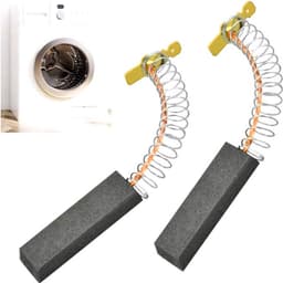 2 Stuks Koolborstels 5x12,5x36 mm - Geschikt voor Siemens en Bosch 00154740 Wasmachine - WH5029101 Elektrisch Gereedschap Accessoires — thumbnail 1