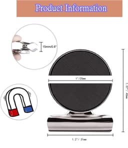 Magnetische Metalen Clips voor Diverse Metalen Oppervlakken en Organisatie — thumbnail 3