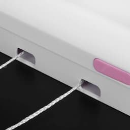 JGS ® Uitschuifbare Wandwaslijn voor Binnen en Buiten met Vier Lijnen tot 3,20 m — thumbnail 3