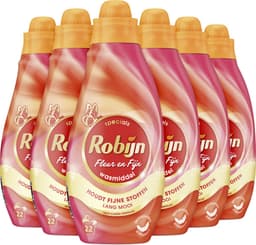 Robijn Specials Fleur & Fijn Vloeibaar Wasmiddel - Voordeelverpakking - 6 x 22 Wasbeurten — thumbnail 2