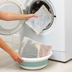 Waszakken - 3 stuks - Wasnetten - Waszakjes - Polyester - Bescherm je Wasgoed en Wasmachine - Wasnet voor Wasmachine - Voor Beddengoed, Handdoeken & Kleding - 30x40cm - Geel — thumbnail 4
