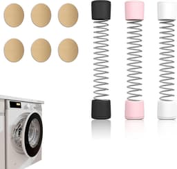 Deur houder voor voorladers - Magneet steun, 6 magnetische platen, eenvoudig te installeren, deur open houden, wasmachine accessoire. — thumbnail 1