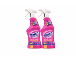 Vanish Oxi Action Spray Vlekverwijderaar – 2 x 750 ml – Krachtige Vlekverwijdering voor Textiel