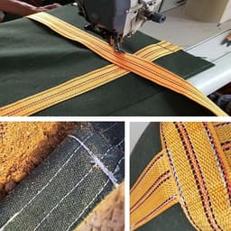 Canvas Pallet Zakken - Hefzakken Vracht - Zwaar Goed Laden - Slijtvast Nylon - 1m X 1m — thumbnail 2