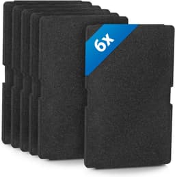 OIMG Set van 6 filters - geschikt voor wasdrogers voor Beko Grundig Blomberg ElektraBregenz Filter - 240 x 155 x 11 mm - Droger basisfilter - sponsfiltermat - condensdroger pluizenfilter schuimfilter spons - Pluisfilter voor condensdroger — thumbnail 1