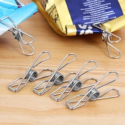 60 Stuks Roestvrij Stalen Wasknijpers voor Kleding en Decoratie — thumbnail 3